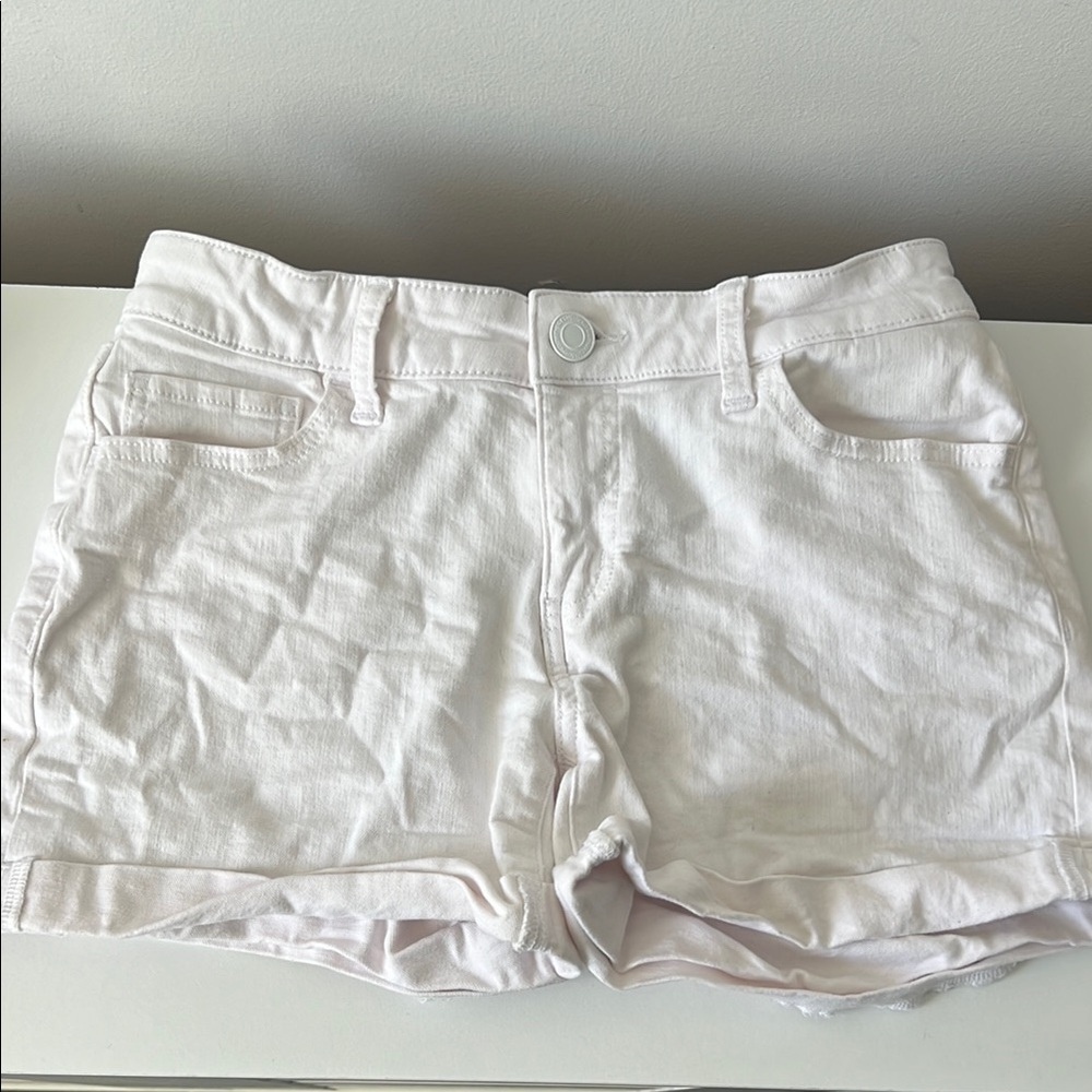 SO Jean Shorts White 28 Waist